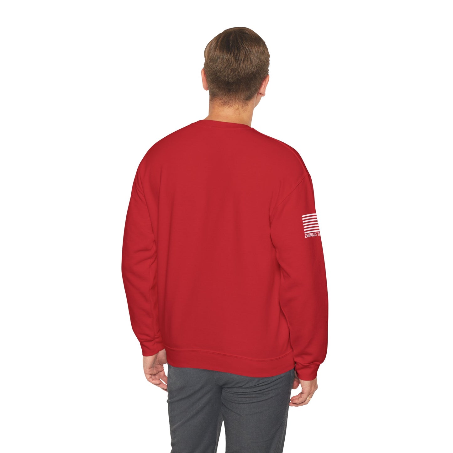 Minimal "Alpha" Crewneck Sweatshirt