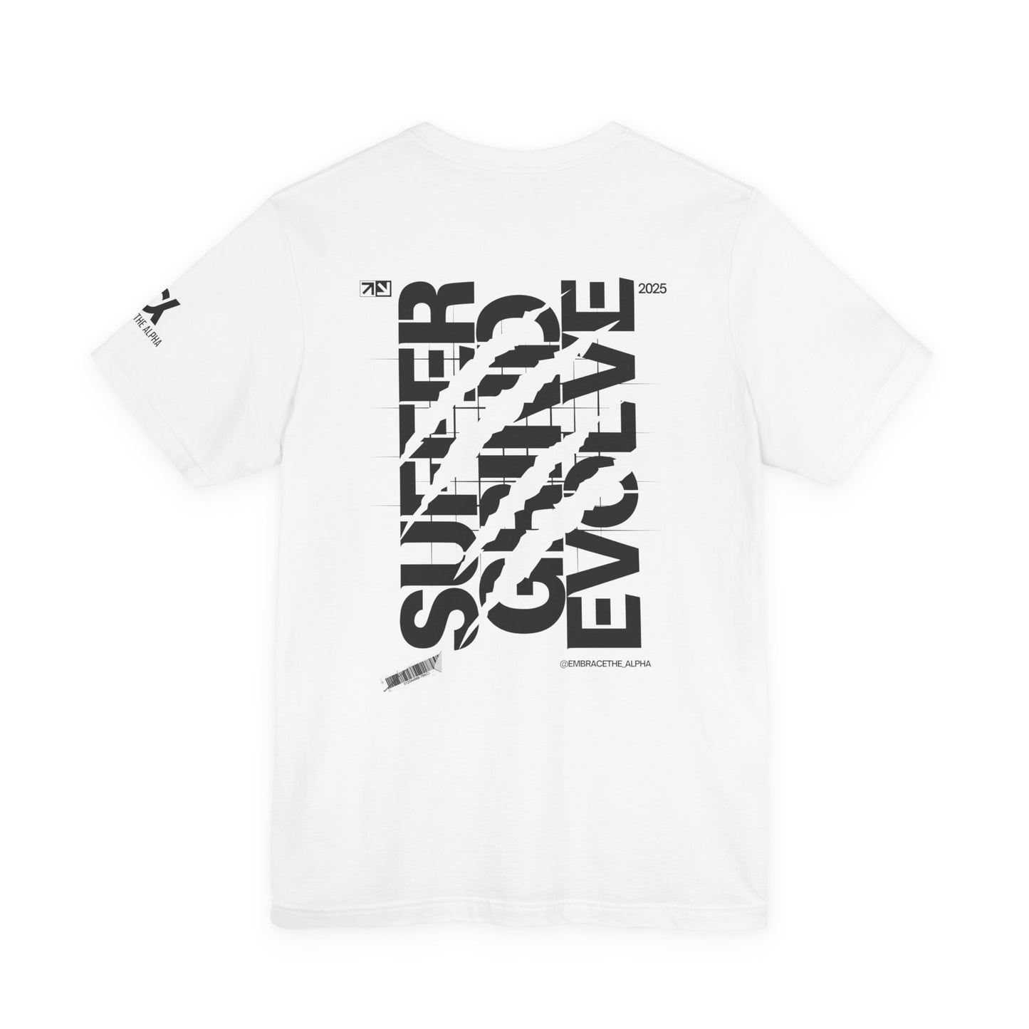 Suffer Grind Evolve Unisex Jersey Tee, Motivational T-Shirt, Gym Wear, Fitness Apparel, Inspirational