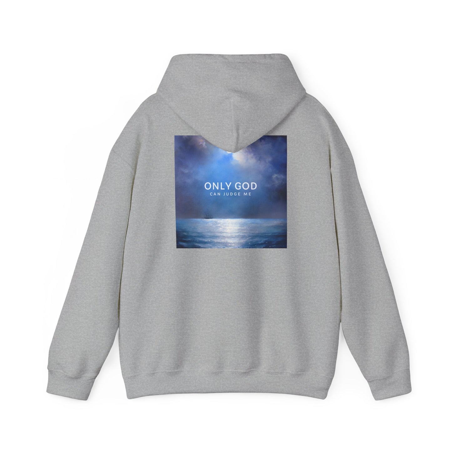 Alpha Embrace Hoodie, Unisex Sweatshirt, Cozy Gift, Spiritual Wear, Inspirational Clothing, Everyday Comfort