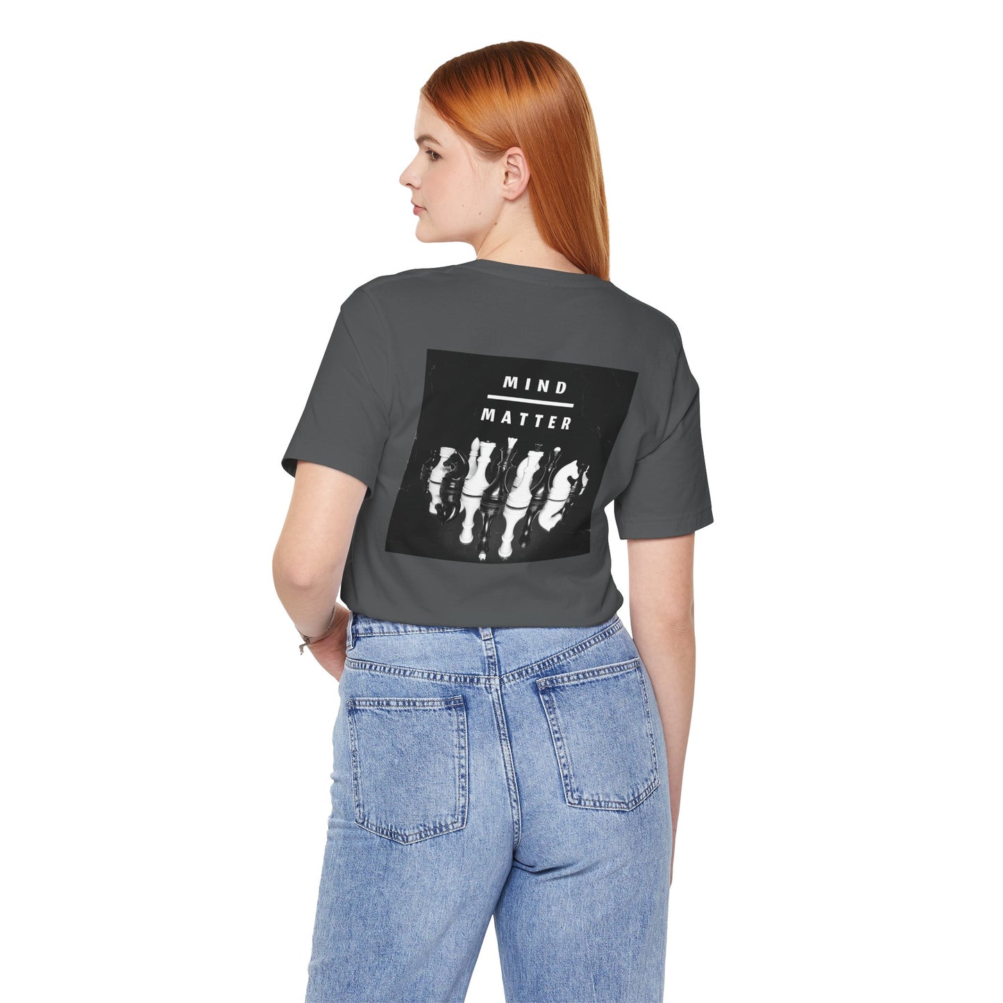 Mind Matter Unisex Tee - Motivational Shirt for Everyday Wear, Gift for Friends, Casual Style, Statement Tee, Positive Vibes