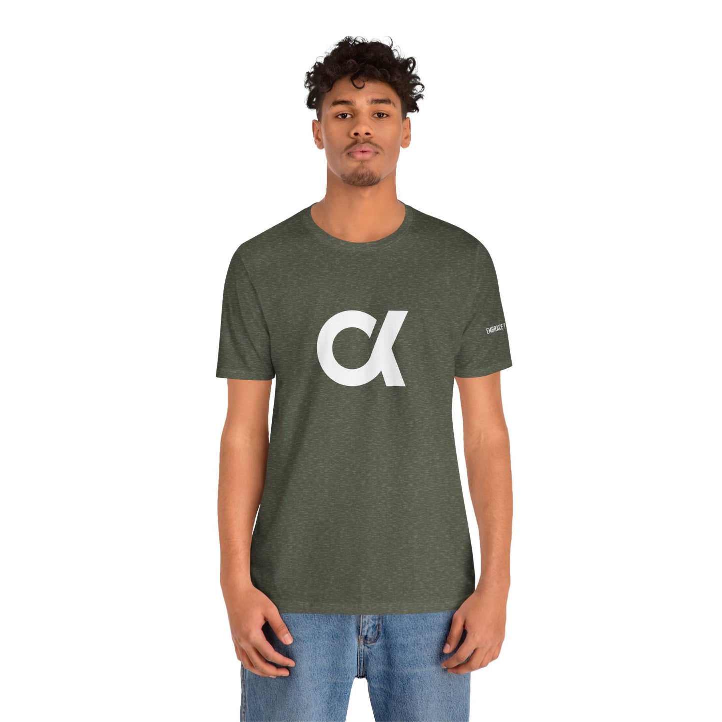 Simple & Bold Alpha Logo Tee