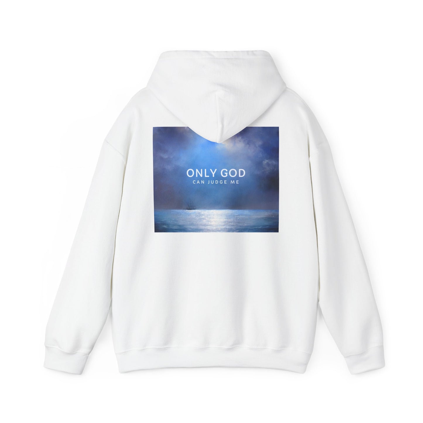 Alpha Embrace Hoodie, Unisex Sweatshirt, Cozy Gift, Spiritual Wear, Inspirational Clothing, Everyday Comfort
