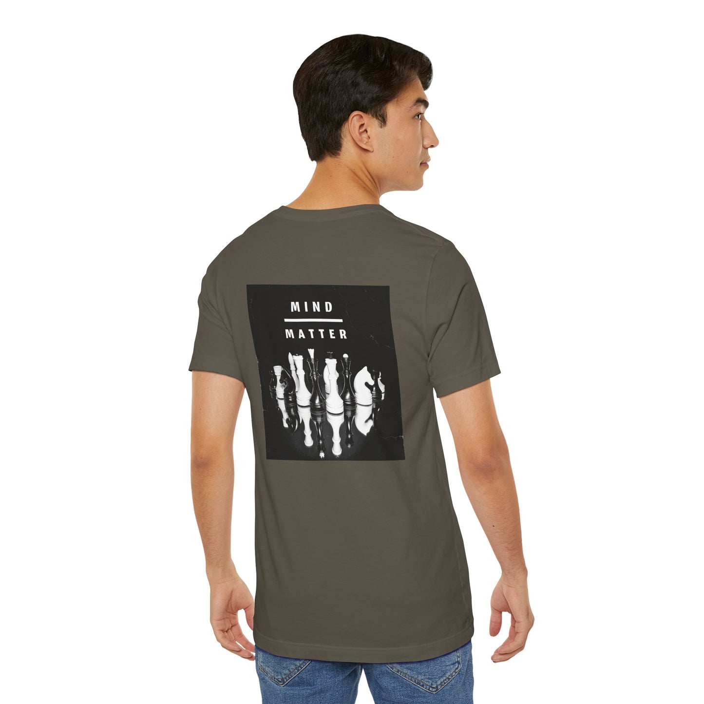 Mind Matter Unisex Tee - Motivational Shirt for Everyday Wear, Gift for Friends, Casual Style, Statement Tee, Positive Vibes