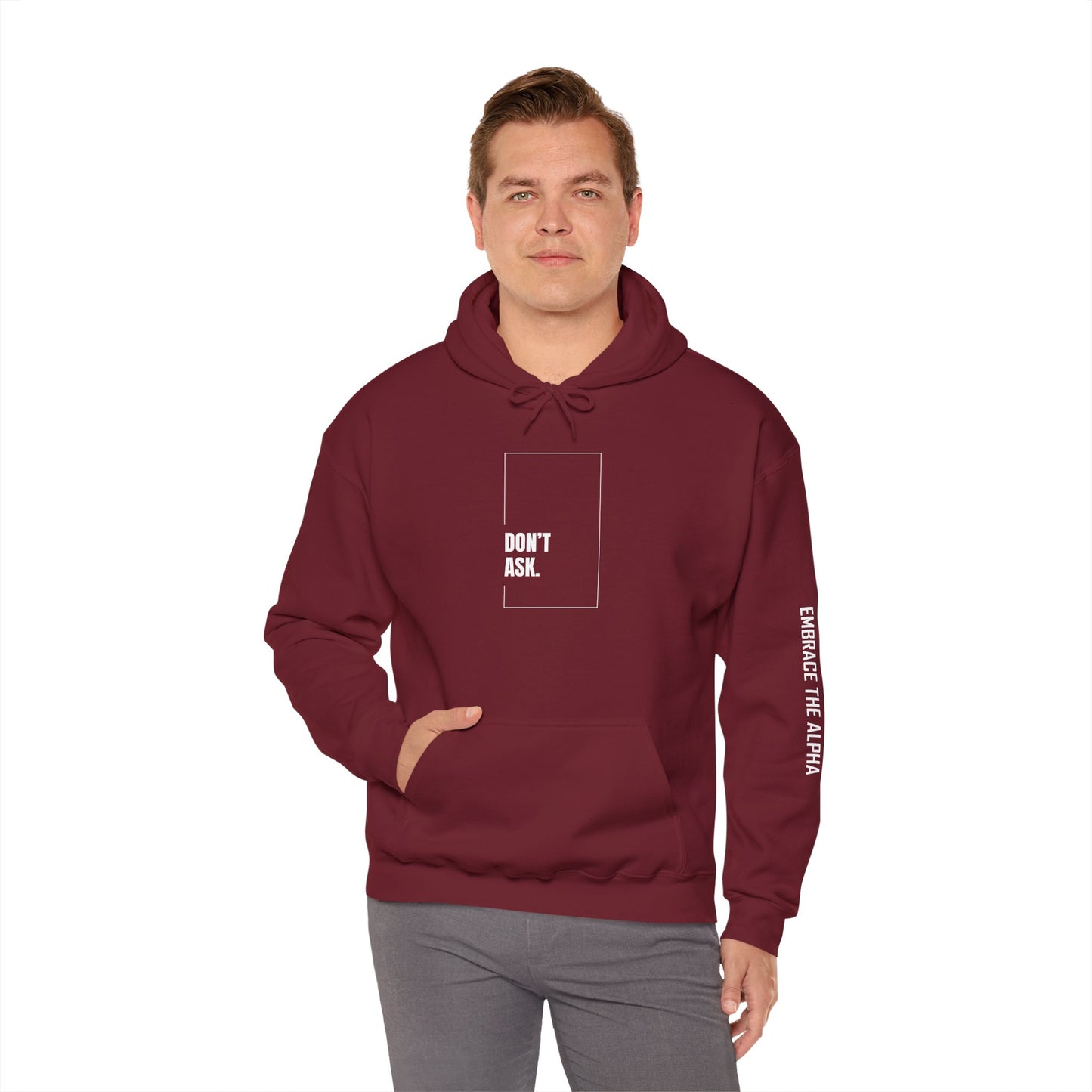 'Don't Ask' Statement Sweatshirt