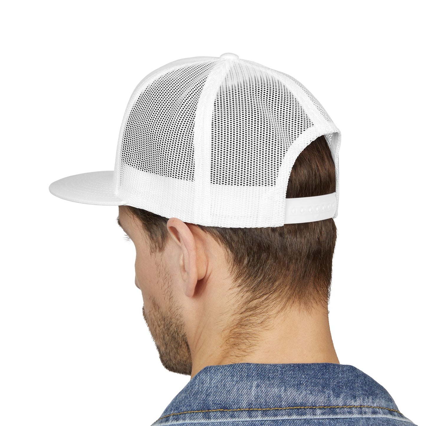 Embrace the Alpha 5 Panel Trucker Cap, Casual Hat, Adjustable Cap, Stylish Headwear for Outdoor Activities, Perfect Gift for Him