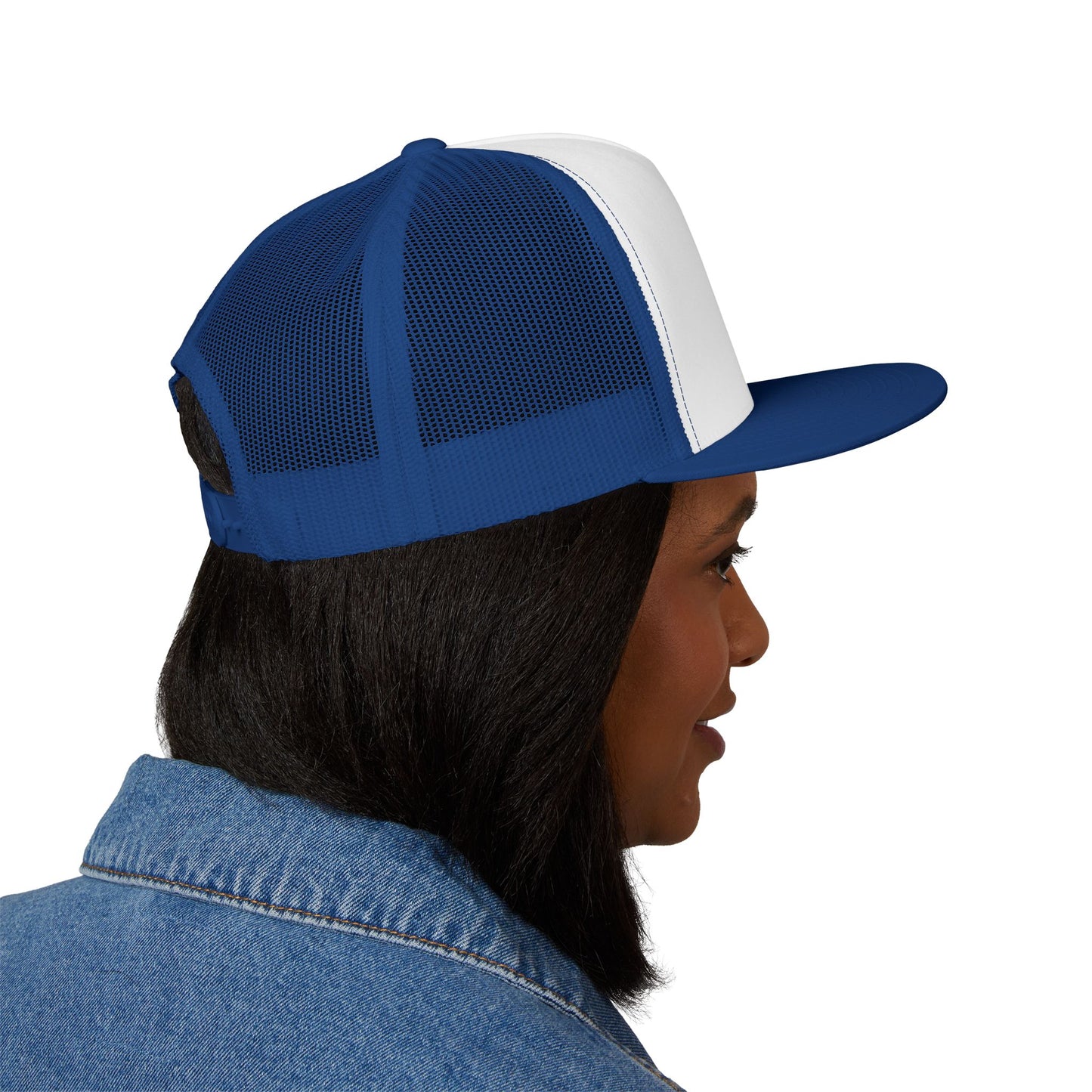 Embrace the Alpha 5 Panel Trucker Cap, Casual Hat, Adjustable Cap, Stylish Headwear for Outdoor Activities, Perfect Gift for Him