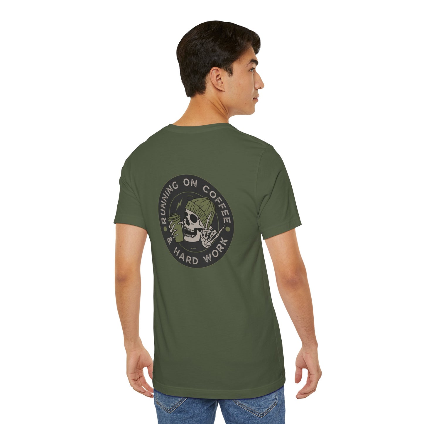 Coffee & Hard Work Skull Tee | Unisex Jersey Short Sleeve T-Shirt, Gift for Coffee Lovers, Casual Wear, Work From Home Apparel, Unique [...]