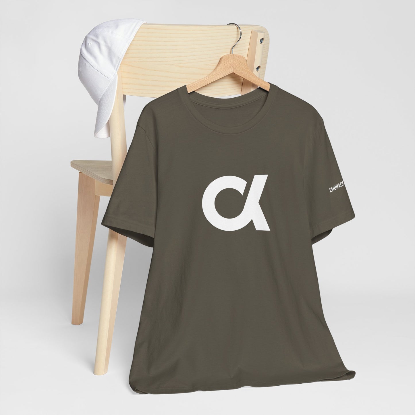 Simple & Bold Alpha Logo Tee