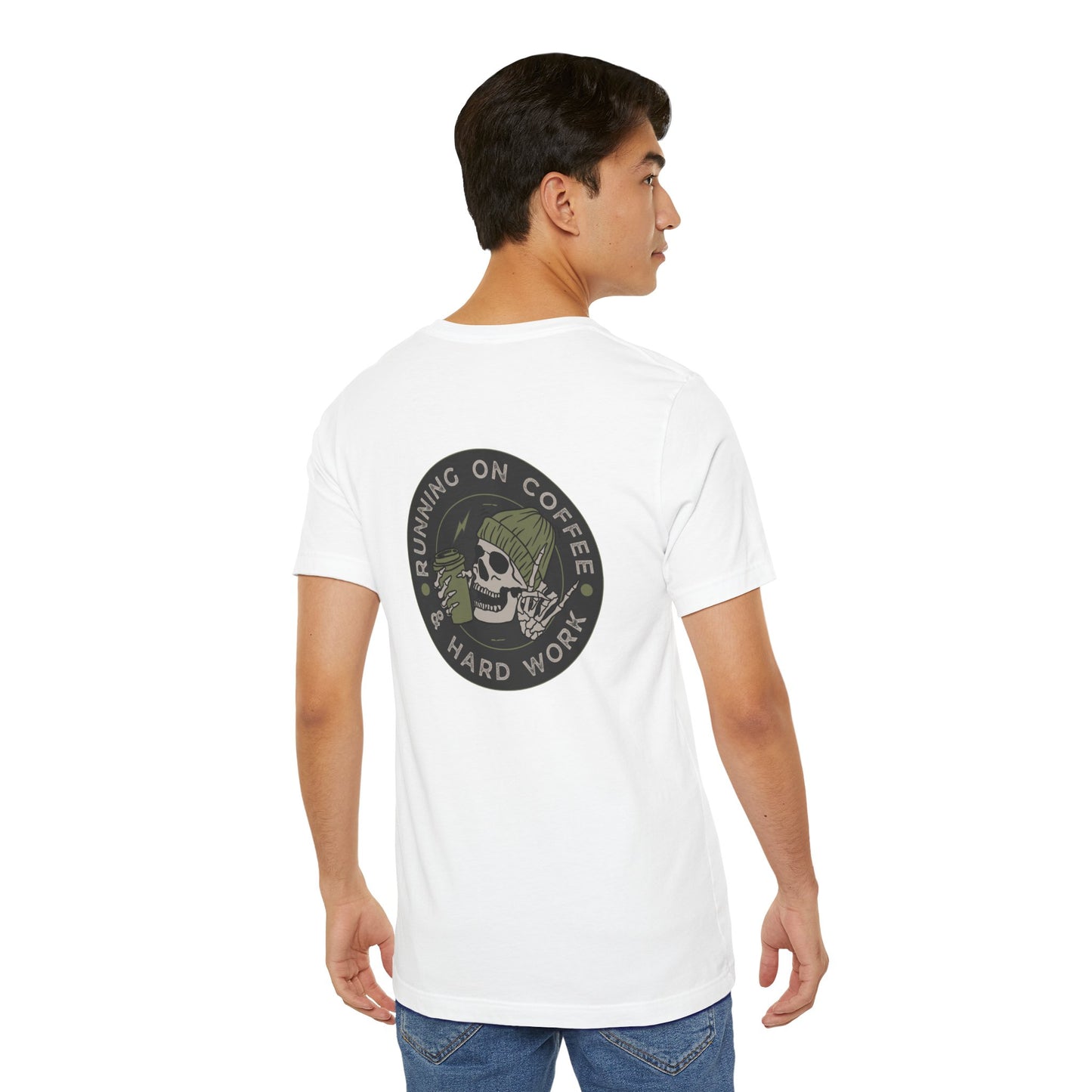 Coffee & Hard Work Skull Tee | Unisex Jersey Short Sleeve T-Shirt, Gift for Coffee Lovers, Casual Wear, Work From Home Apparel, Unique [...]