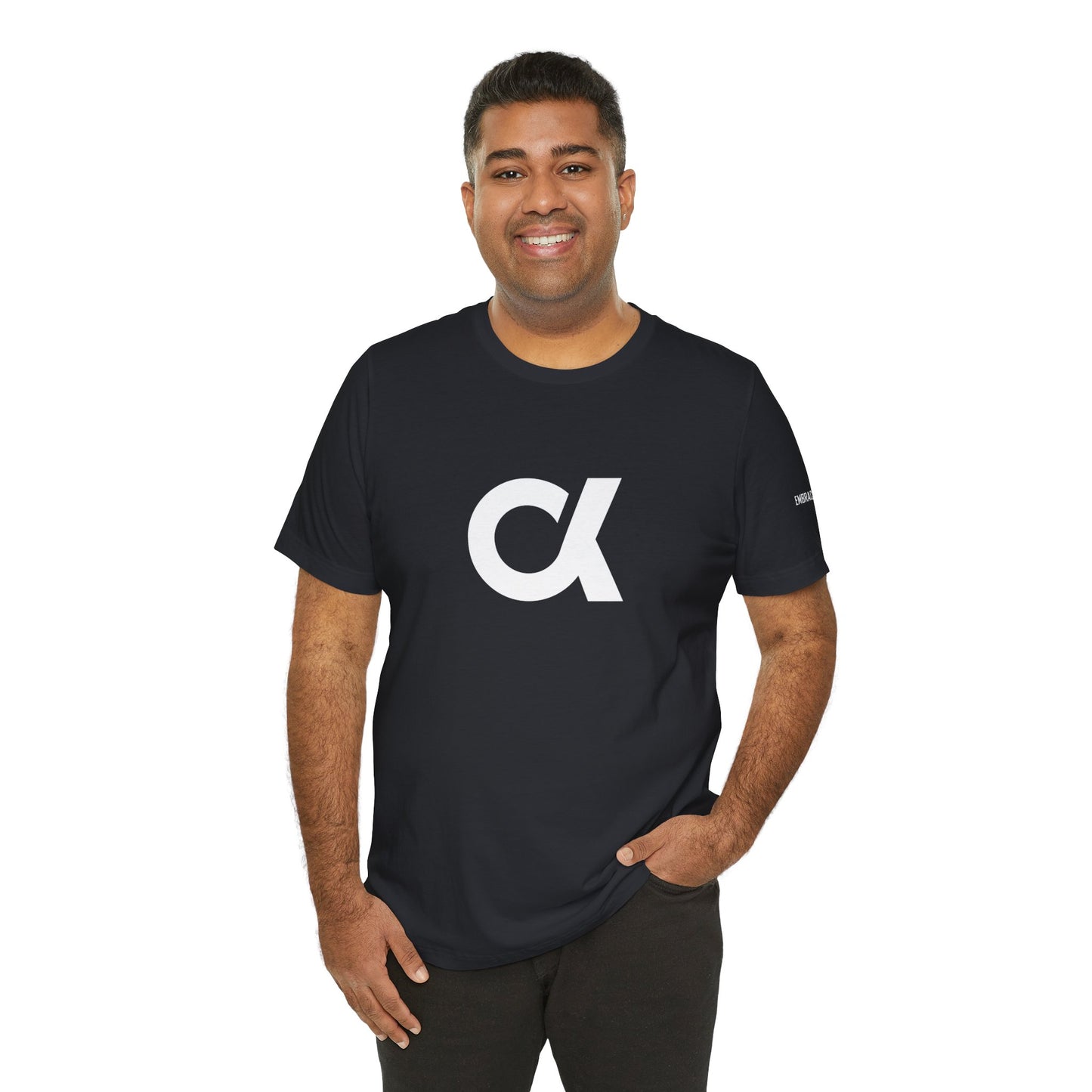 Simple & Bold Alpha Logo Tee
