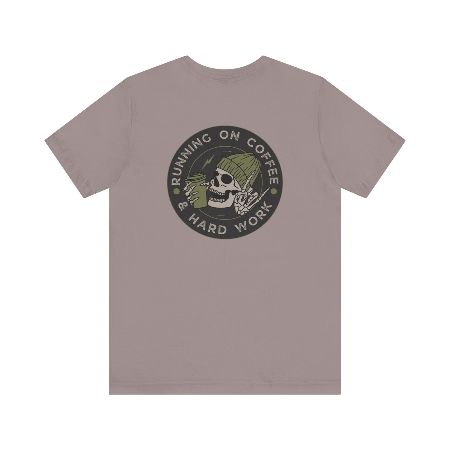 Coffee & Hard Work Skull Tee | Unisex Jersey Short Sleeve T-Shirt, Gift for Coffee Lovers, Casual Wear, Work From Home Apparel, Unique [...]