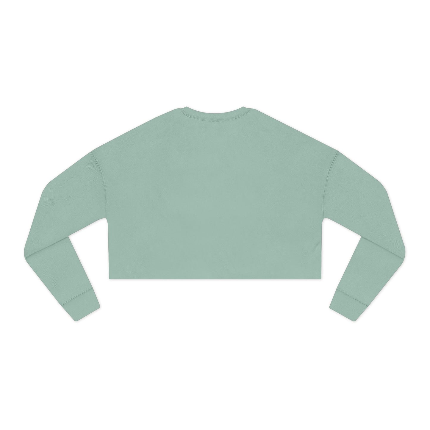 Cropped Sweatshirt - Women's Large Center Logo