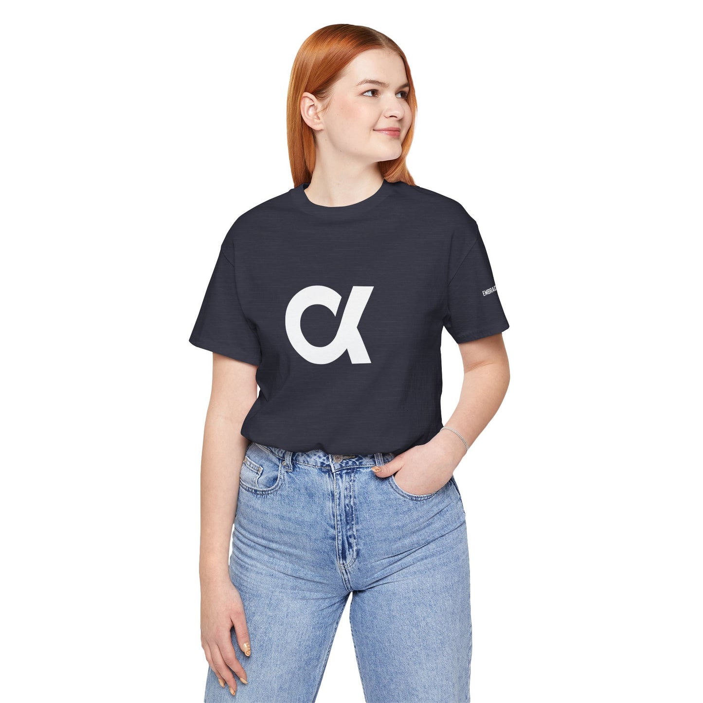 Simple & Bold Alpha Logo Tee