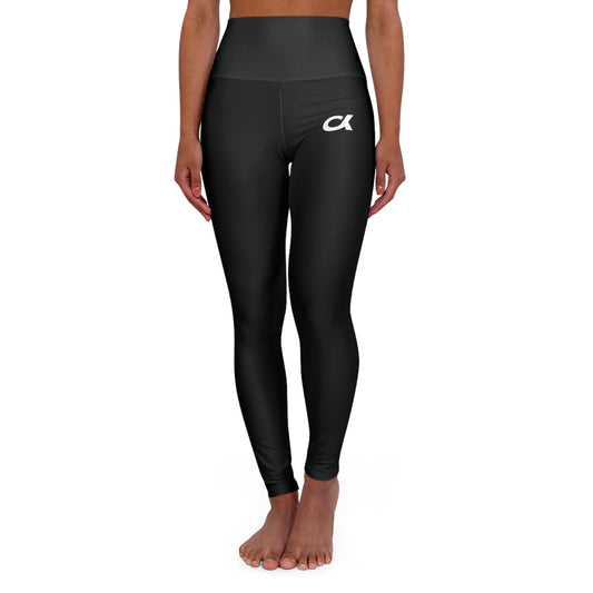 High Waisted Yoga Leggings - Embrace the Alpha, Fitness Tights, Activewear, Workout Leggings, Yoga Pants, Sport Leggings