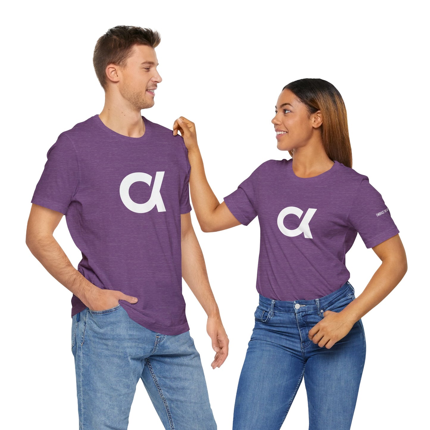 Simple & Bold Alpha Logo Tee