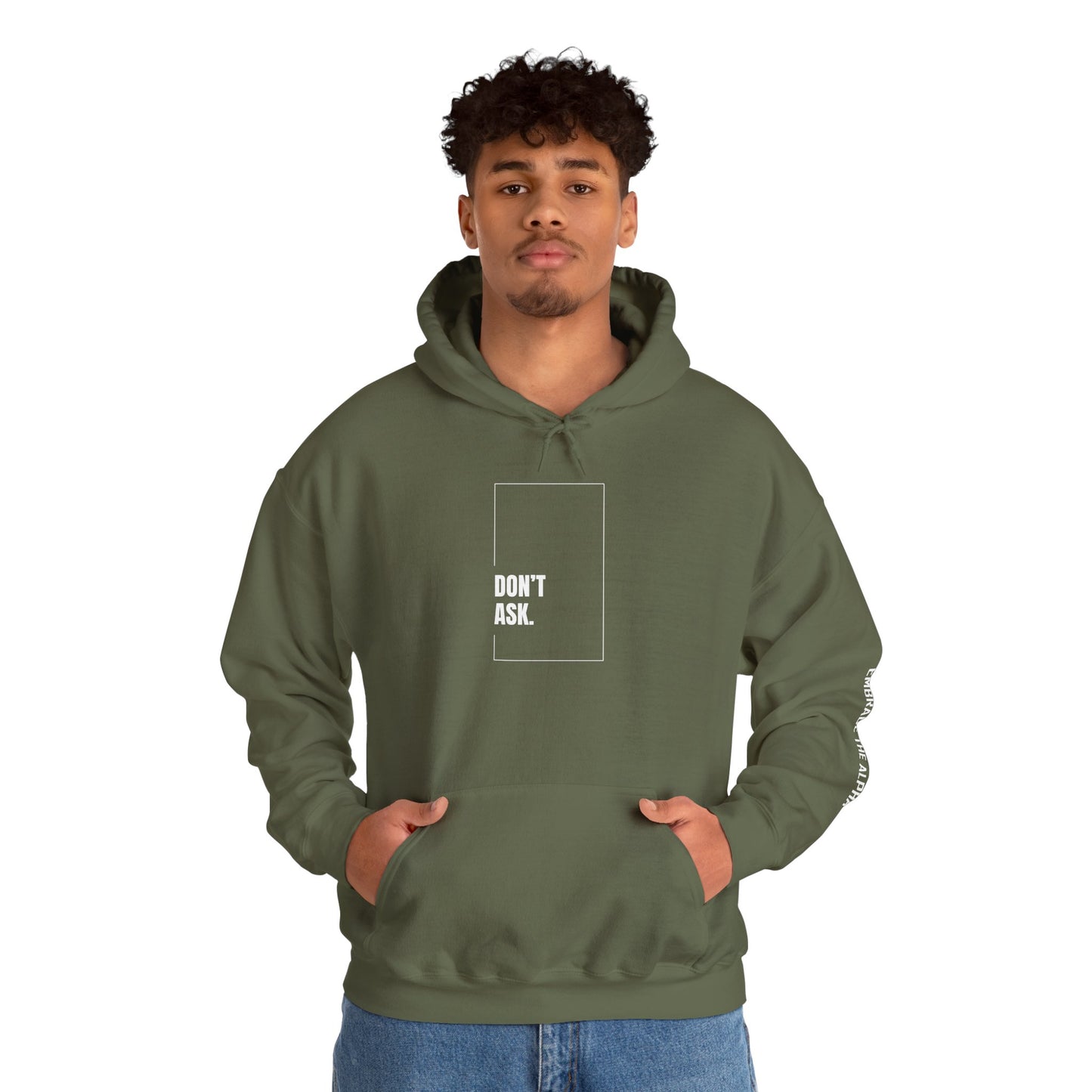 'Don't Ask' Statement Sweatshirt