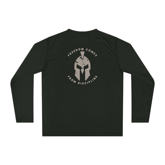 Performance Long Sleeve Shirt - Moisture Wicking Unisex Freedom Discipline